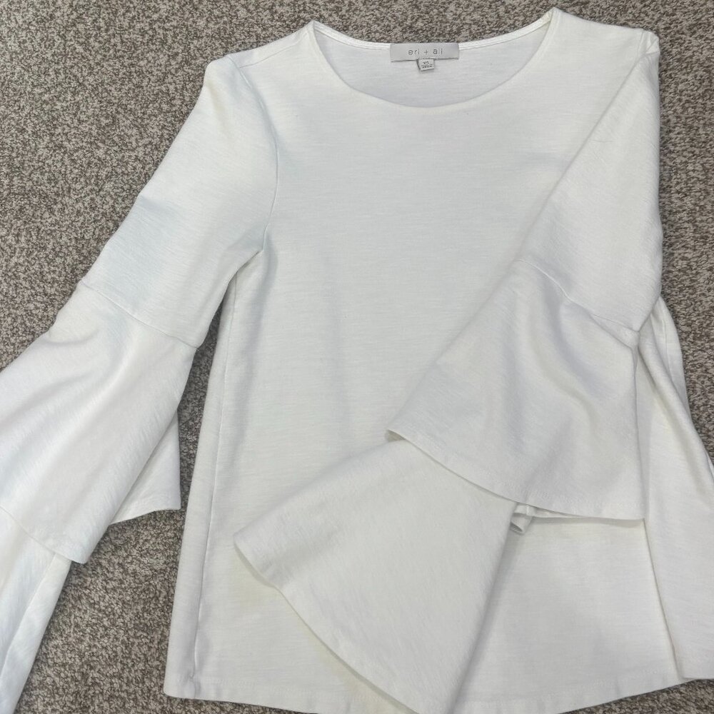 Funky Fun White Long Sleeve